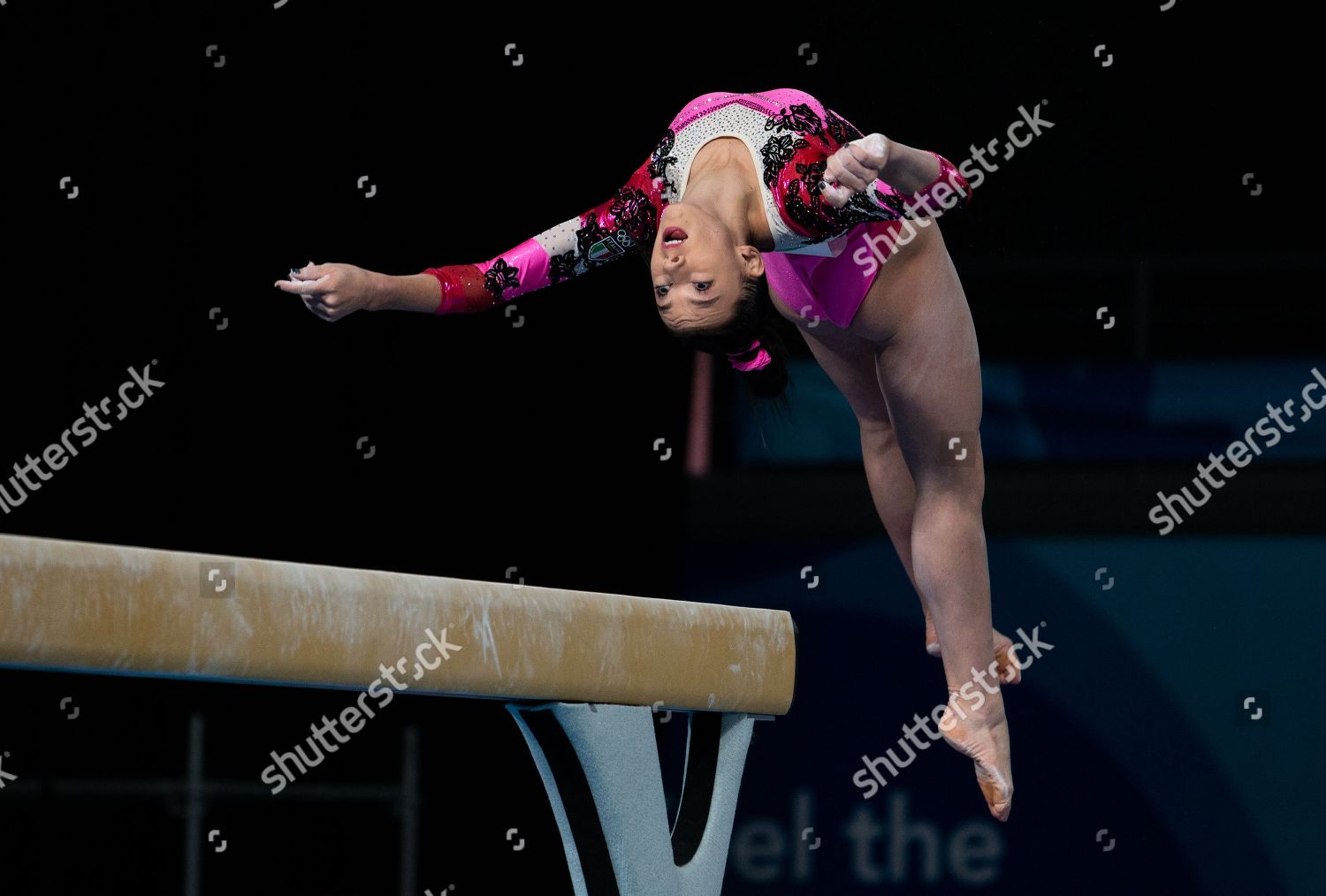 Giorgia Villa Ita Performs Gymnastics Artistic Editorial Stock Photo