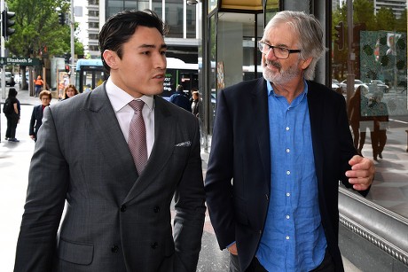 John Jarratt at Sydney court on sexual assualt charges, Australia - 29 Nov 2018