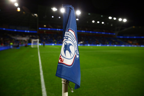 Cardiff City Badge On Corner Flags Editorial Stock Photo - Stock Image |  Shutterstock