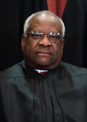 Associate Justice Supreme Court Clarence Thomas Editorial Stock Photo ...