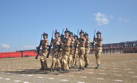 Contingents Mahila Indian Reserve Battalion Irb Editorial Stock Photo