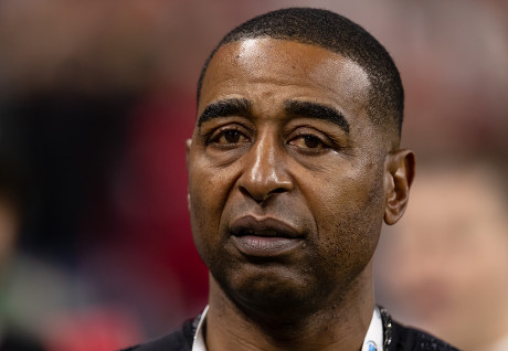 Cris Carter editorial stock image. Image of color, national - 74523014