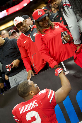 Ohio State Buckeyes Running Back Jk Editorial Stock Photo - Stock Image