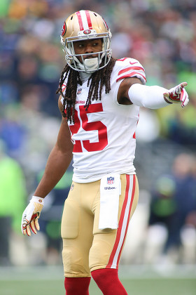 San Francisco 49ers Cornerback Richard Sherman Editorial Stock Photo -  Stock Image