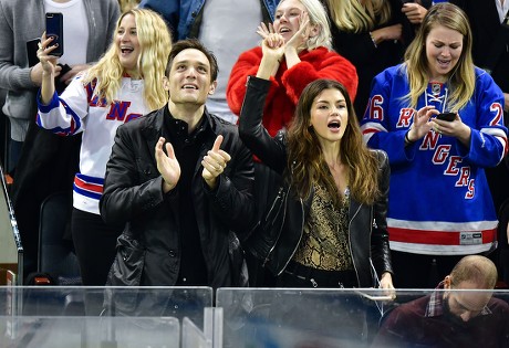 Celebrities at Winnipeg Jets v New York Rangers, NHL ice hockey match, Madison Square Garden, New York, USA - 02 Dec 2018