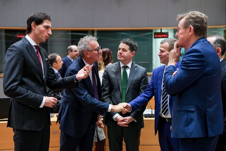 Eurogroup Finance Ministers Meeting, Brussels, Belgium - 03 Dec 2018