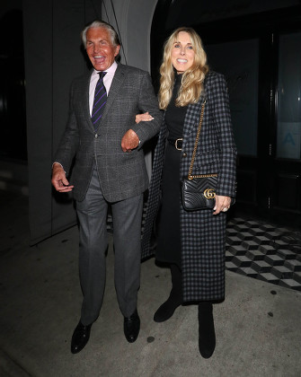 George Hamilton and Alana Stewart out and about, Los Angeles, USA - 03 Dec 2018