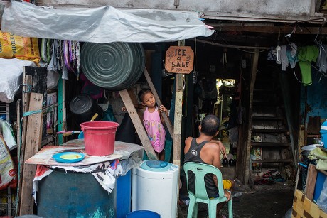 Child Looks Out House Slum Area Editorial Stock Photo - Stock Image ...