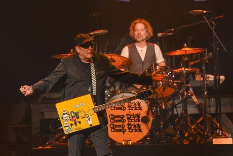 Cheap Trick in concert at the Motorpoint Arena, Cardiff, Wales, UK - 04 Dec 2018