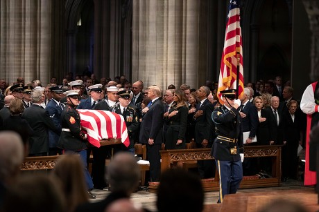 Former US President George H.W. Bush State Funeral, Washington DC, USA - 05 Dec 2018
