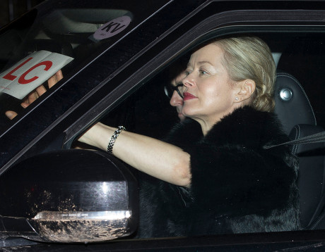 Lady Helen Taylor The Duke Of Kent's Daughter Arriving At Windsor Castle To Join Hm The Queen And Prince Phillip For A Dinner To Celebrate Their 70th Wedding Anniversary.