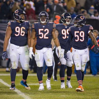 Chicago Illinois Us Bears Defensive Line Editorial Stock Photo - Stock  Image