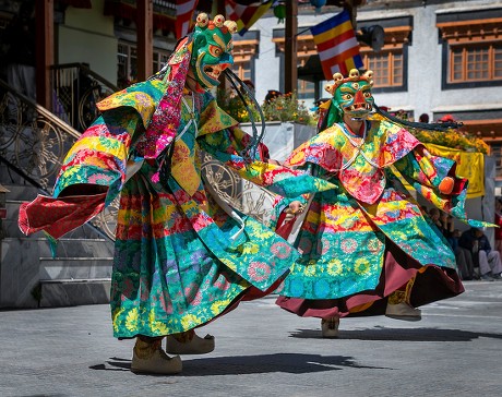 Charm Dance Performed By Monks Ladakh Editorial Stock Photo - Stock ...