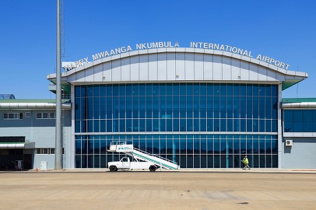 Harry Mwanga Nkumbula International Airport Livingstone Editorial Stock ...