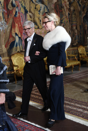 King's dinner for the Nobel Laureates at Royal Palace in Stockholm, Sweden - 11 Dec 2018