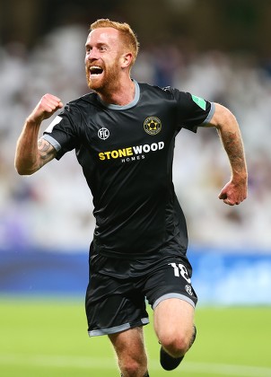 Aaron Clapham Wellington Celebrates After Scoring Editorial Stock Photo