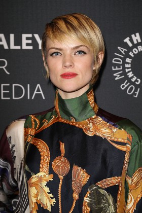 Erin Richards Chris Chalk Morena Baccarin Editorial Stock Photo - Stock