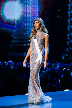 Miss Spain Angela Ponce Poses On Editorial Stock Photo - Stock Image ...