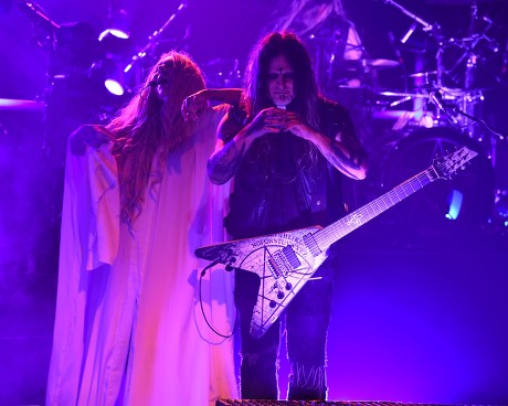 In This Moment perform at Revolution Live, Fort Lauderdale, Florida, USA - 15 Dec 2018