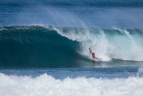 Surfing Billabong Pipe Masters in memory of Andy Irons, Haleiwa, USA - 17 Dec 2018