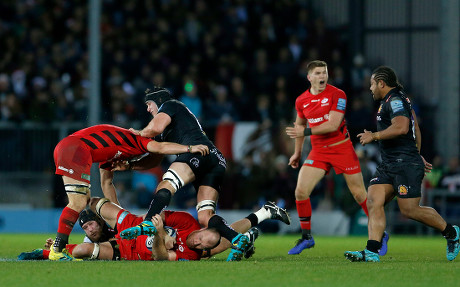 Exeter Chiefs v Saracens, Rugby Union, Gallagher Premiership, Sandy Park, Exeter, UK - 22/12/2018