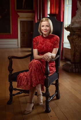Lucy Worsley at the Kings Gallery, Kensington Palace, London, UK - 19 Dec 2018