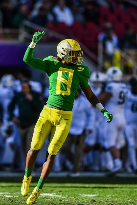 Oregon Ducks Safety Jevon Holland 8 Editorial Stock Photo - Stock Image