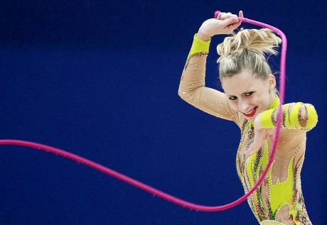 The 2009 Rhythmic Gymnastics World Championships in Mie Prefecture, Japan - Sep 2009