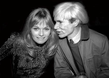Valerie Perrine and Andy Warhol Undated