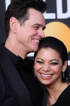Jim Carrey Ginger Gonzaga Editorial Stock Photo - Stock Image