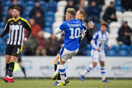 Sammie Szmodics Colchester United Reacts Quickest Editorial Stock Photo ...