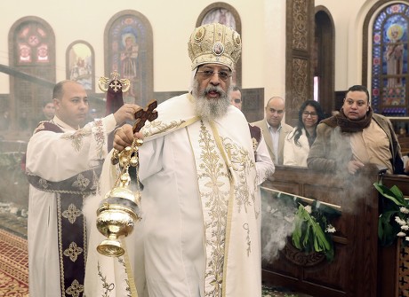 Egyptian President al-Sisi inaugurates Coptic cathedral on Orthodox Christmas, Cairo, Egypt - 06 Jan 2019