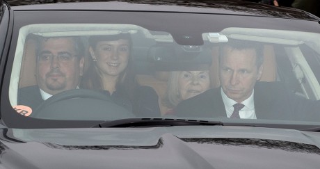 The Duchess Of Kent (2nd Right) Arrives At Buckingham Palace For The Queen's Annual Royal Christmas Lunch. Picture - Mark Large .... 20.12.17.