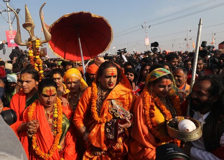Kumbh Mela festival in Allahabad, India - 15 Jan 2019