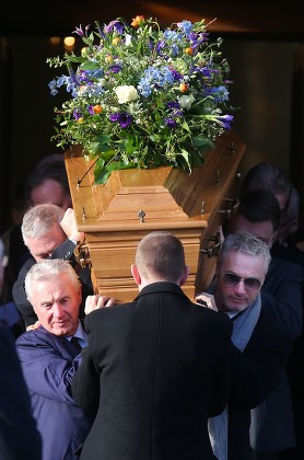 Dr Ian Adamson funeral, Conlig Presbyterian Church in County Down, Northern Ireland, UK - 14 Jan 2019