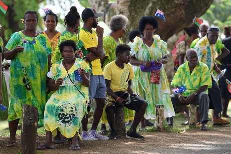 Australian Prime Minister Scott Morrison in Vanuatu, Port Vila - 16 Jan 2019