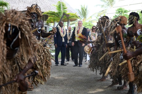 Australian Prime Minister Scott Morrison in Vanuatu, Port Vila - 16 Jan 2019