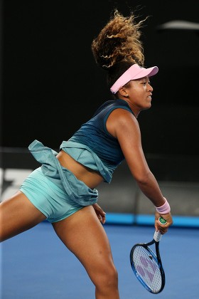 Japanese Tennis Star Naomi Osaka Takes Editorial Stock Photo - Stock Image