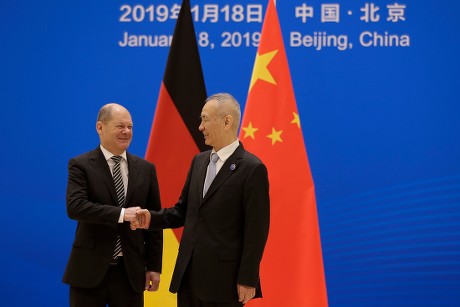 __COUNT__ German Finance Minister Olaf Scholz visits China for the ...