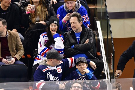Celebrities at Chicago Blackhawks v New York Rangers, NHL ice hockey match, Madison Square Garden, New York, USA - 17 Jan 2019