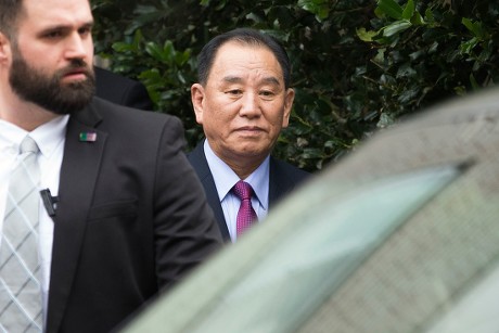 US Secretary of State Mike Pompeo meets North Korea's Vice-Chairman of the Central Committee of the WorkersÕ Party of Korea for South Korean affairs Kim Yong Chol, Washington, USA - 18 Jan 2019