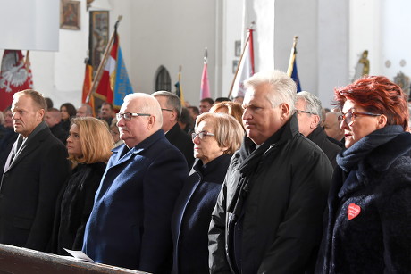 Funeral ceremony of Gdansk Mayor Pawel Adamowicz, Poland - 19 Jan 2019