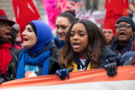 Tamika Mallory in 2019 Women's March in Washington DC, USA - 19 Jan 2019