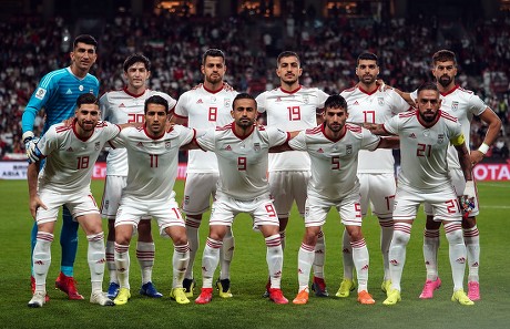 AFC Asian Cup Football Iran v Oman, Abu Dhabi, USA - 20 Jan 2019 Stock ...