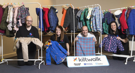 'Kiltwalk' photocall, Scotland, UK - 20 Jan 2019