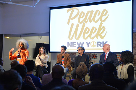 Peace Week Town Hall, New York, USA - 21 Jan 2019