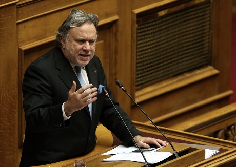 Debate on Prespes Agreement in Greek Parliament, Athens, Greece - 23 Jan 2019