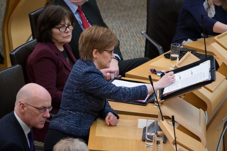 Scottish Parliament First Minister's Questions, The Scottish Parliament, Edinburgh, Scotland, UK - 24th January 2019