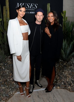 Lais Ribeiro Adam Franzino Jasmine Tookes Editorial Stock Photo - Stock