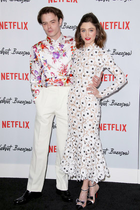 Charlie Heaton Natalia Dyer Editorial Stock Photo - Stock Image